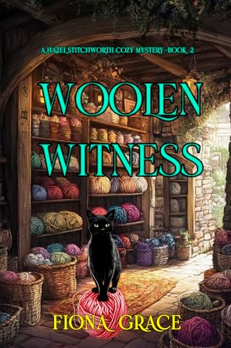Book cover for "Woolen Witness" by Fiona Grace