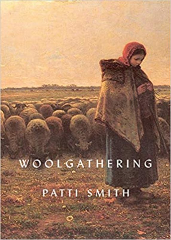 Book cover for "Woolgathering" by Patti Smith