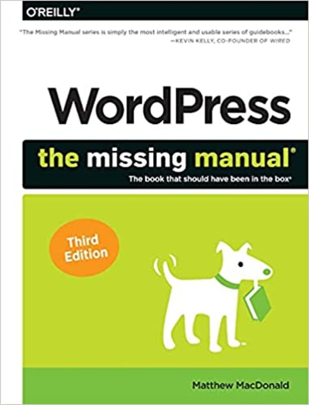 Book cover for "WordPress" by Matthew MacDonald