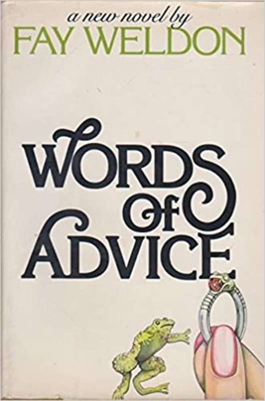 Book cover for "Words of Advice" by Fay Weldon