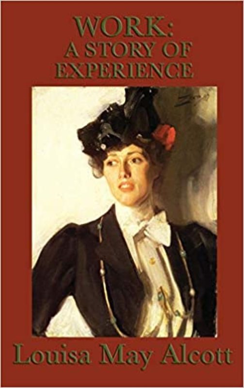 Book cover for "Work" by Louisa May Alcott