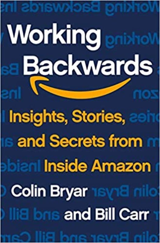 Book cover for "Working Backwards" by Colin Bryar