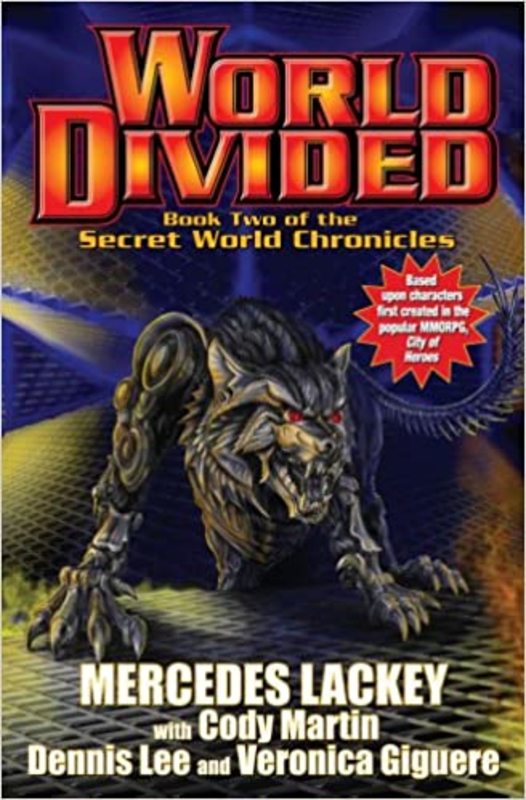 Book cover for "World Divided" by Mercedes Lackey