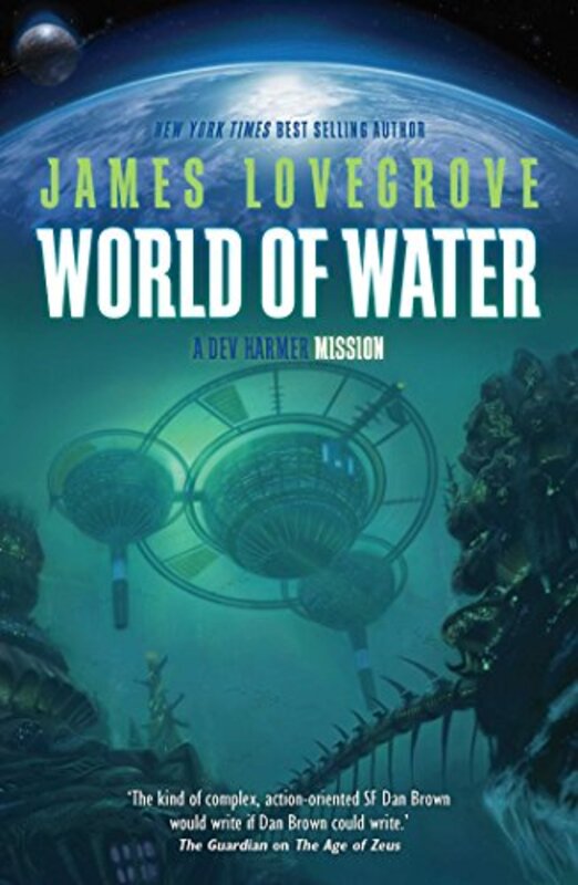 Book cover for "World of Water" by James Lovegrove