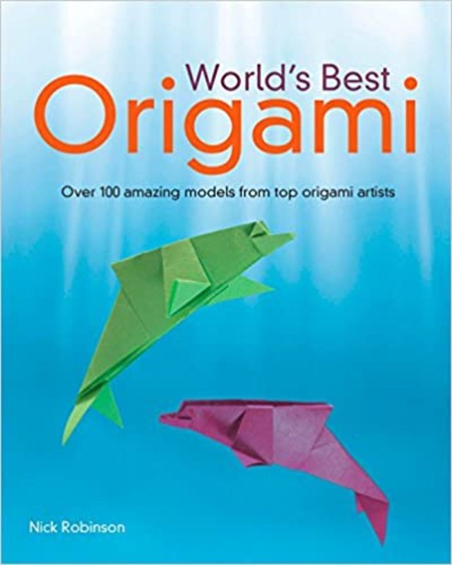 Book cover for "World's Best Origami" by Nick Robinson
