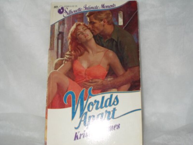 Book cover for "Worlds Apart" by Kristin James
