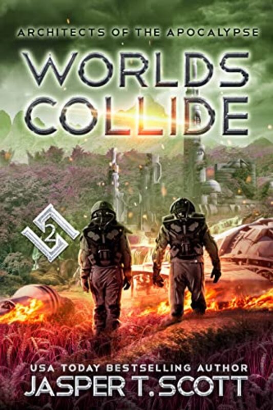 Book cover for "Worlds Collide" by Jasper T Scott