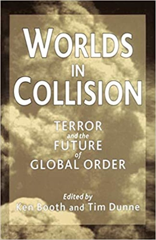 Book cover for "Worlds in Collision" by Ken Booth