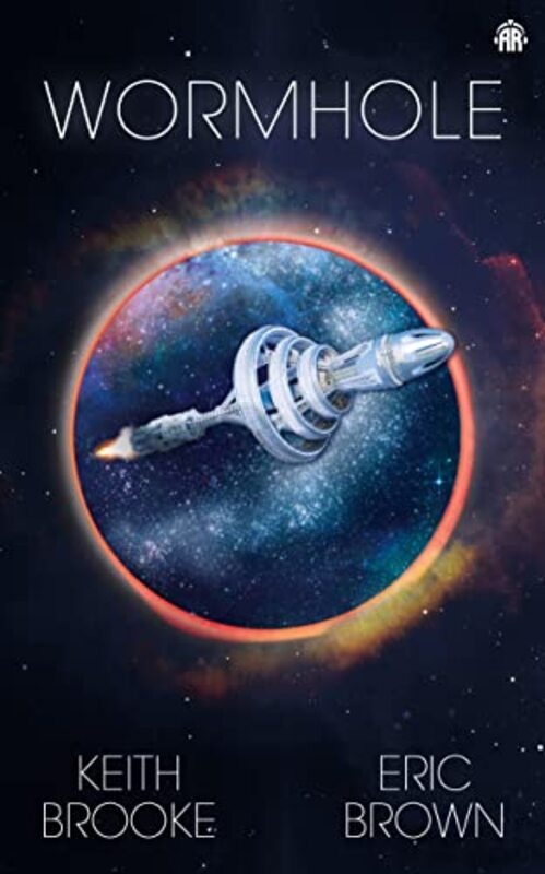 Book cover for "Wormhole" by Eric Brown
