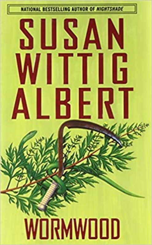 Book cover for "Wormwood" by Susan Wittig Albert