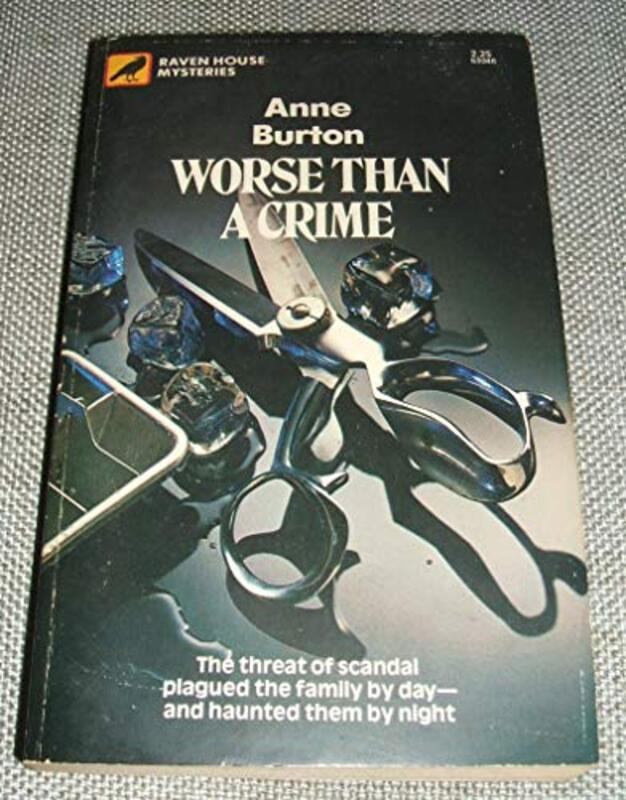 Book cover for "Worse Than a Crime" by Sara Woods
