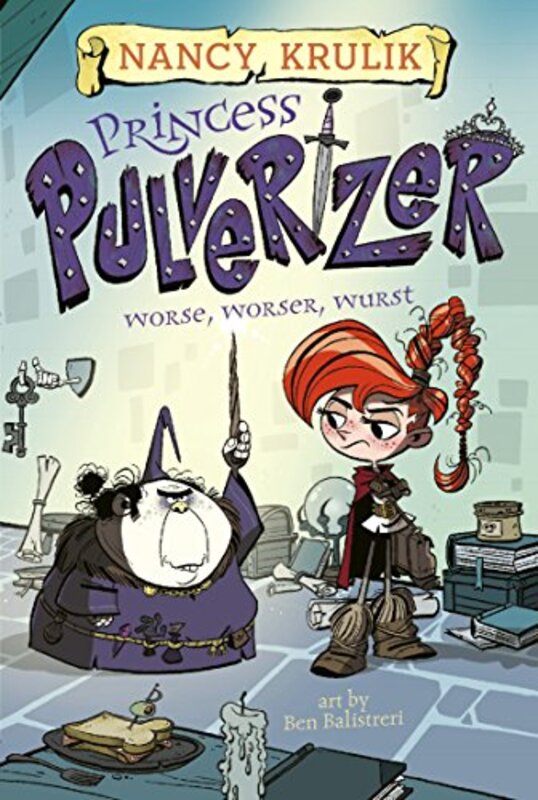 Book cover for "Worse, Worser, Wurst" by Nancy Krulik
