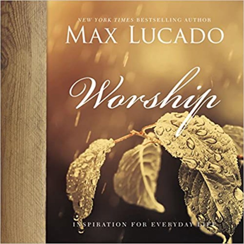 Book cover for "Worship" by Max Lucado