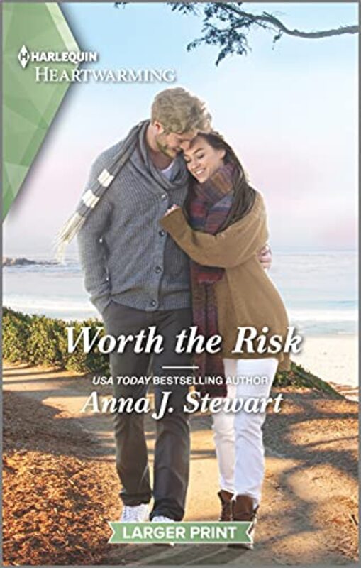 Book cover for "Worth the Risk" by Anna J Stewart