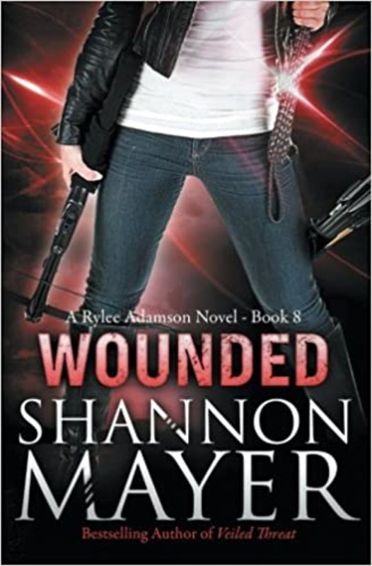 Book cover for "Wounded" by Shannon Mayer