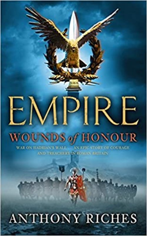 Book cover for "Wounds of Honour" by Anthony Riches