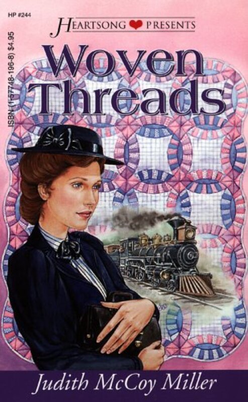 Book cover for "Woven Threads" by Judith Miller
