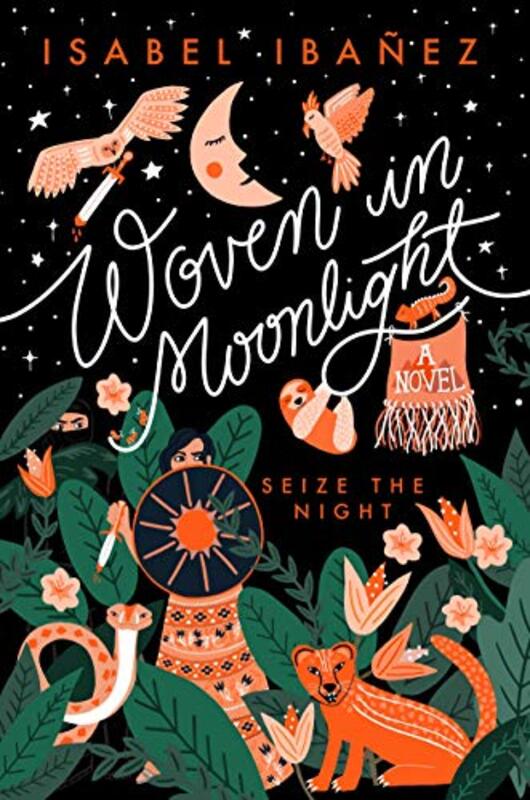 Book cover for "Woven in Moonlight" by Isabel Ibanez