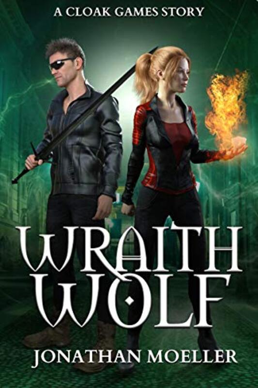 Book cover for "Wraith Wolf" by Jonathan Moeller