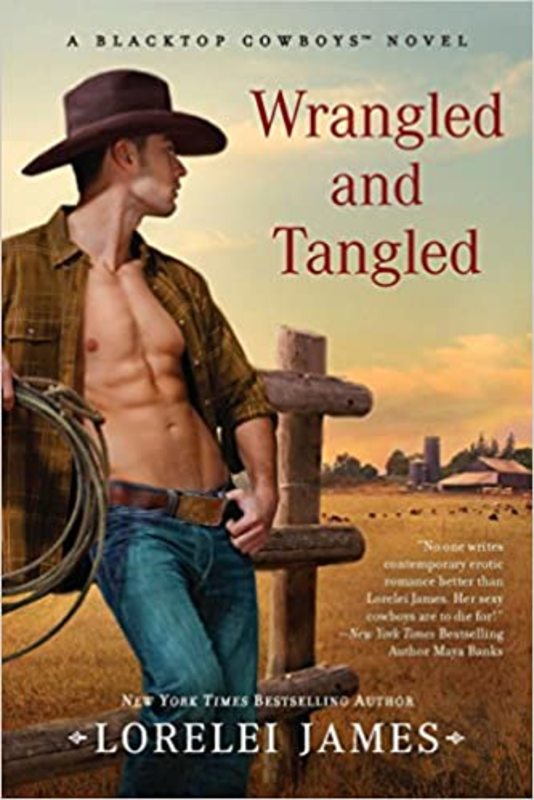 Book cover for "Wrangled and Tangled" by Lorelei James