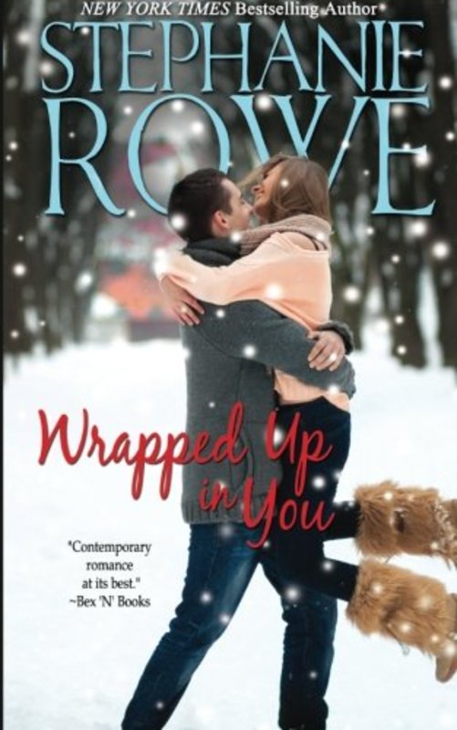 Book cover for "Wrapped Up in You" by Stephanie Rowe