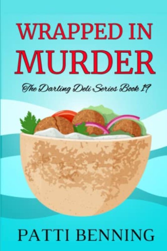 Book cover for "Wrapped in Murder" by Patti Benning