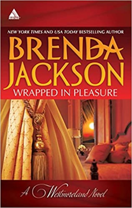 Book cover for "Wrapped in Pleasure" by Brenda Jackson