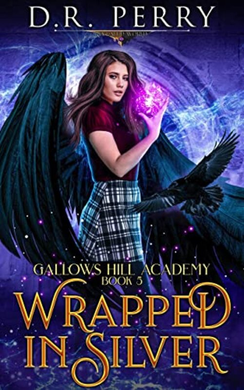 Book cover for "Wrapped in Silver" by DR Perry