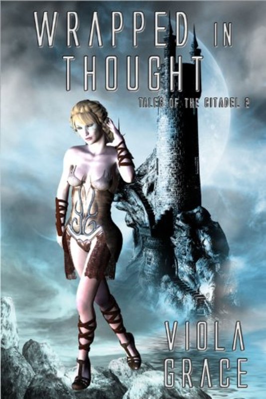 Book cover for "Wrapped in Thought" by Viola Grace