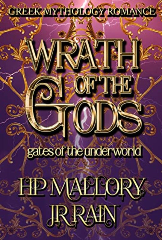 Book cover for "Wrath of the Gods" by J R Rain