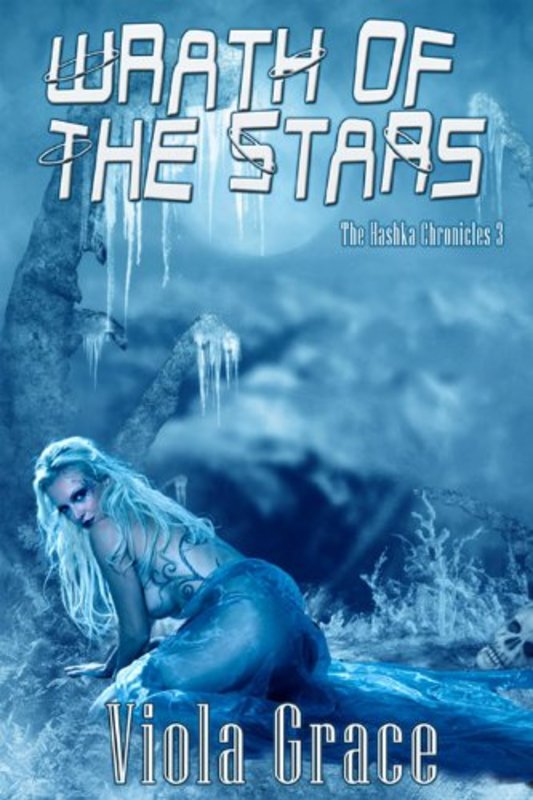 Book cover for "Wrath of the Stars" by Viola Grace