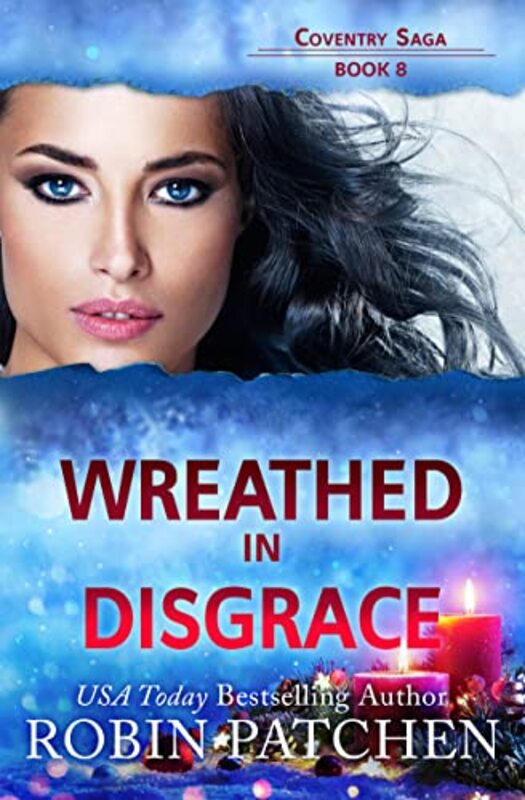 Book cover for "Wreathed in Disgrace" by Robin Patchen