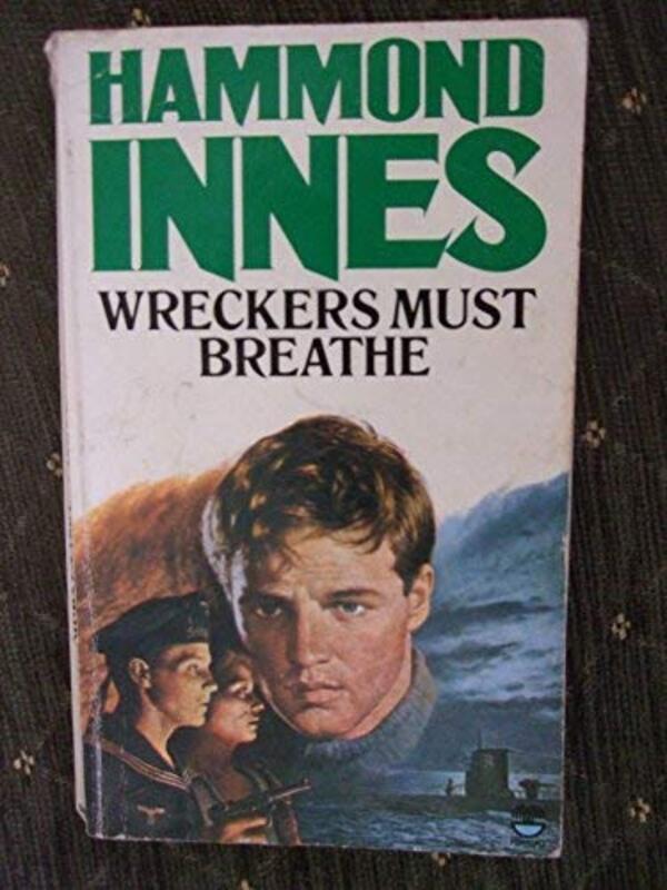 Book cover for "Wreckers Must Breathe / Trapped" by Hammond Innes