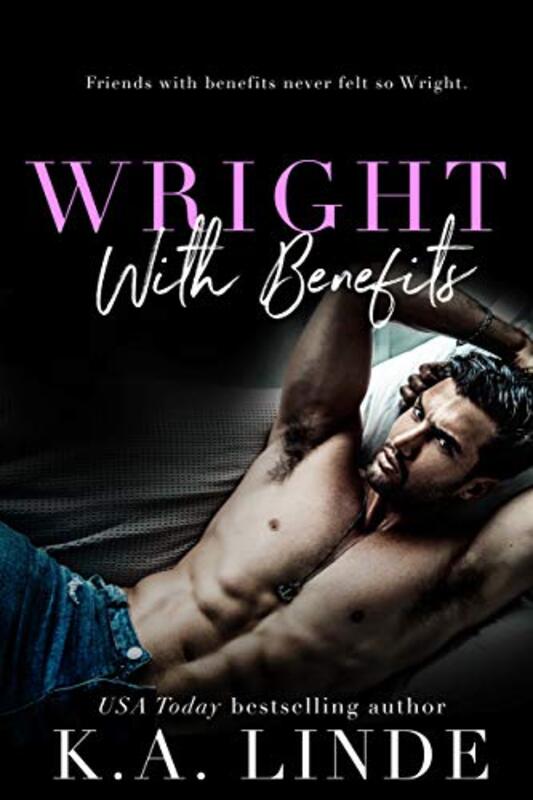 Book cover for "Wright with Benefits" by KA Linde