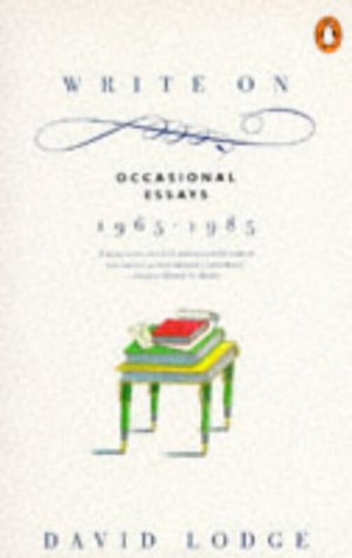 Book cover for "Write On" by David Lodge