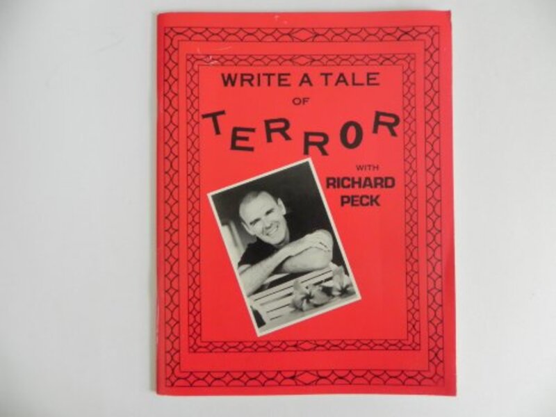 Book cover for "Write a Tale of Terror" by Richard Peck