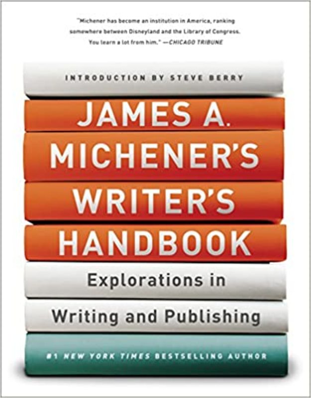 Book cover for "James A. Michener's Writer's Handbook" by James A. Michener