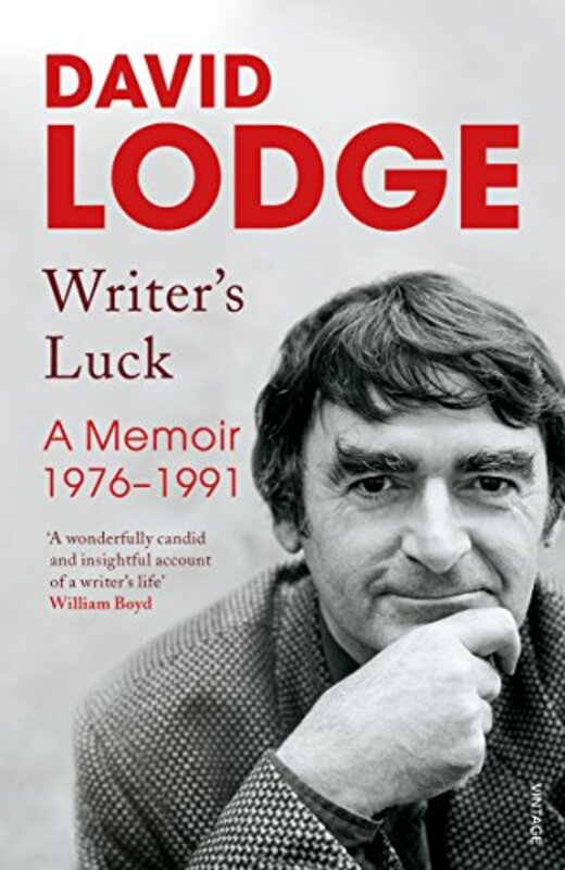 Book cover for "Writer's Luck" by David Lodge