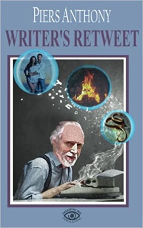 Book cover for "Writer's Retweet" by Piers Anthony