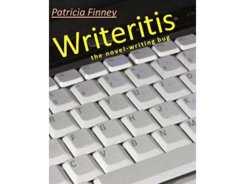 Book cover for "Writeritis - the novel-writing bug" by Patricia Finney