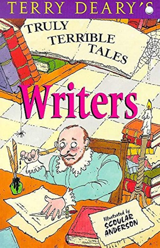 Book cover for "Writers" by Terry Deary