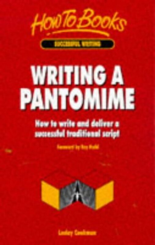 Book cover for "Writing a Pantomime" by Lesley Cookman