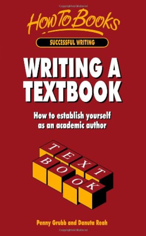 Book cover for "Writing a Textbook" by Penny Grubb