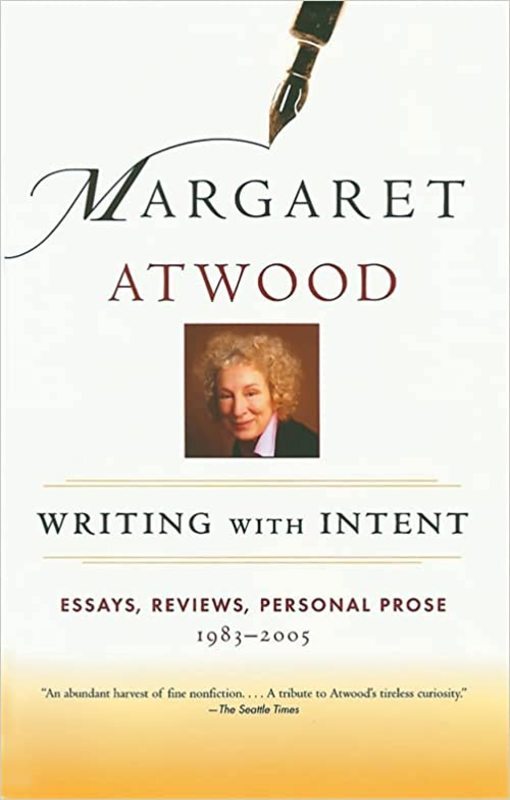 Book cover for "Writing with Intent"