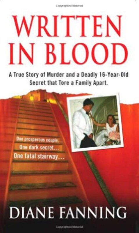 Book cover for "Written in Blood" by Diane Fanning