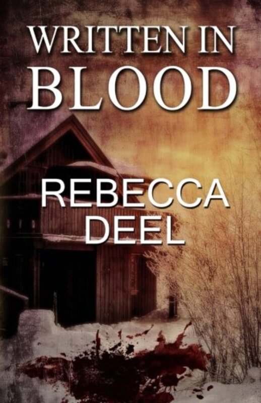 Book cover for "Written in Blood" by Rebecca Deel