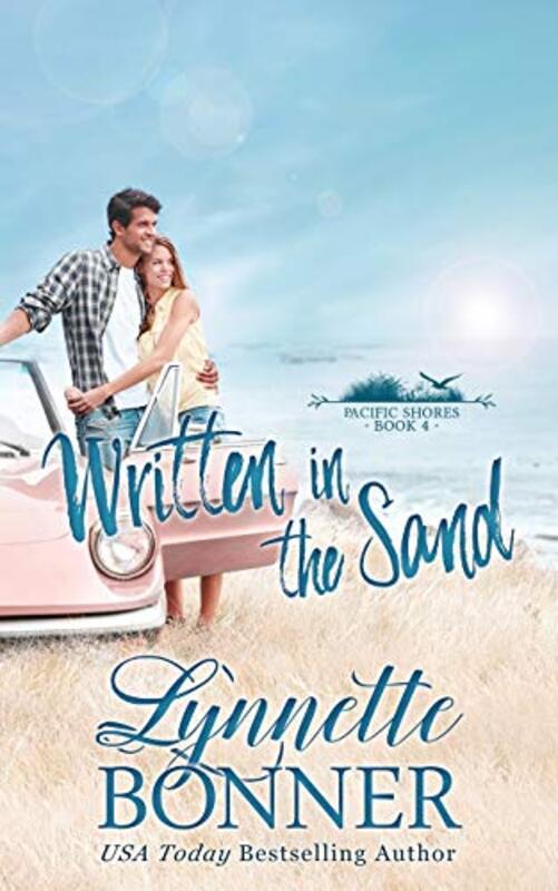 Book cover for "Written in the Sand" by Lynnette Bonner