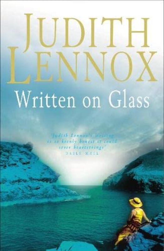 Book cover for "Written on Glass" by Judith Lennox