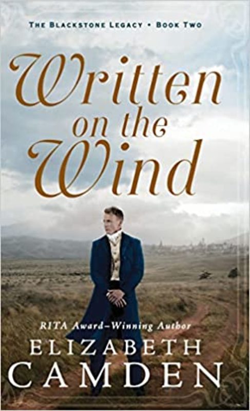 Book cover for "Written on the Wind" by Elizabeth Camden