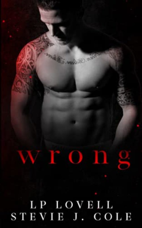 Book cover for "Wrong" by Stevie J Cole